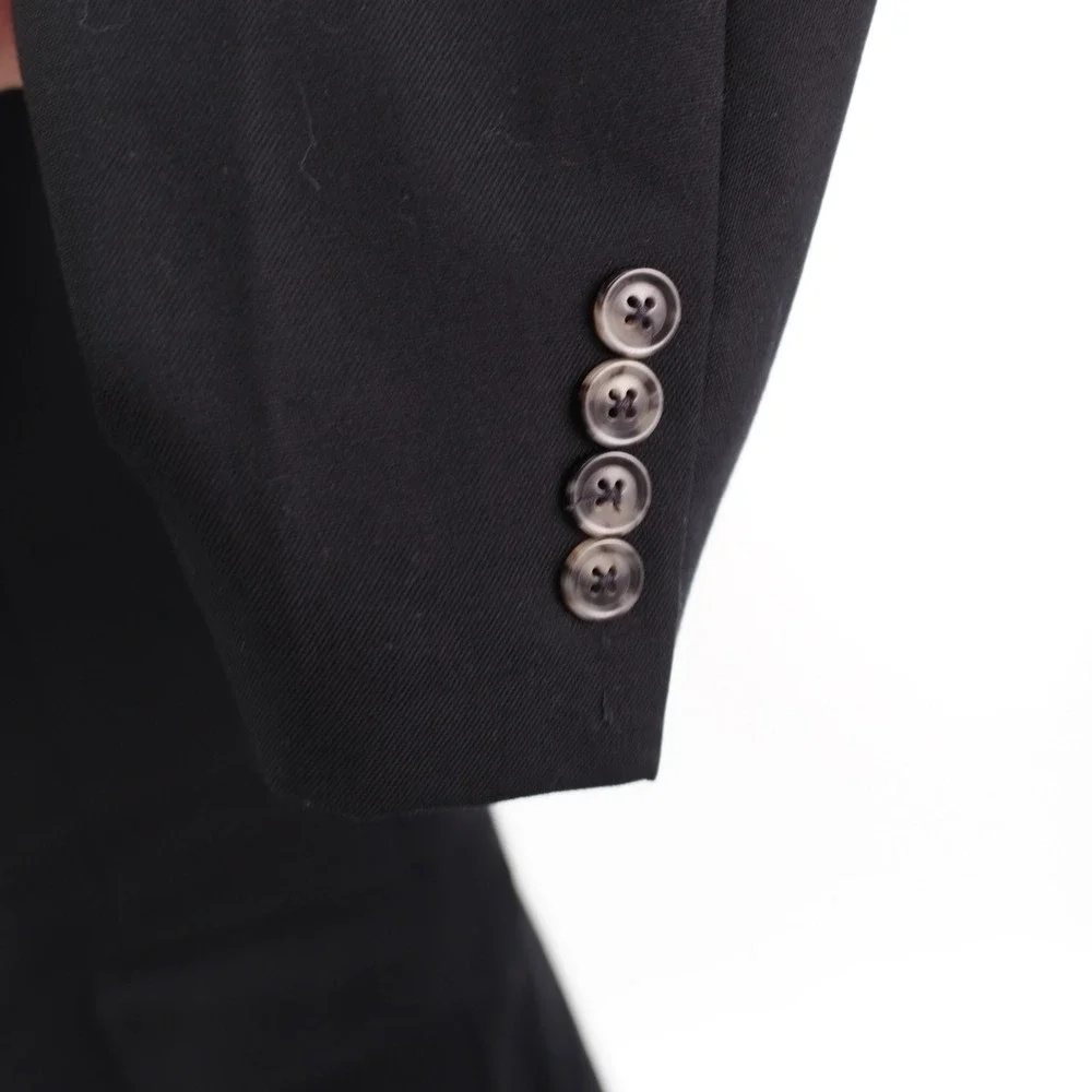 Joseph‎ Jos A Bank Wool Black 2 Button Blazer 42R